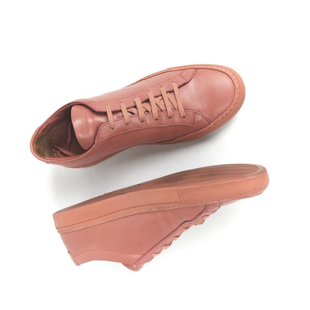Common Projects Achilles Low Antique Rose Eraser Pink Streetwear Sneakers 9 Y2k